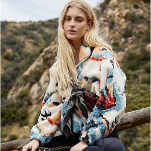 Hit the Slopes fleece teddy jacket